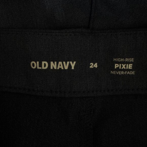 New Old Navy High-Waisted Pixie Straight Ankle Pants Women's Plus Size 24 - Picture 3 of 9